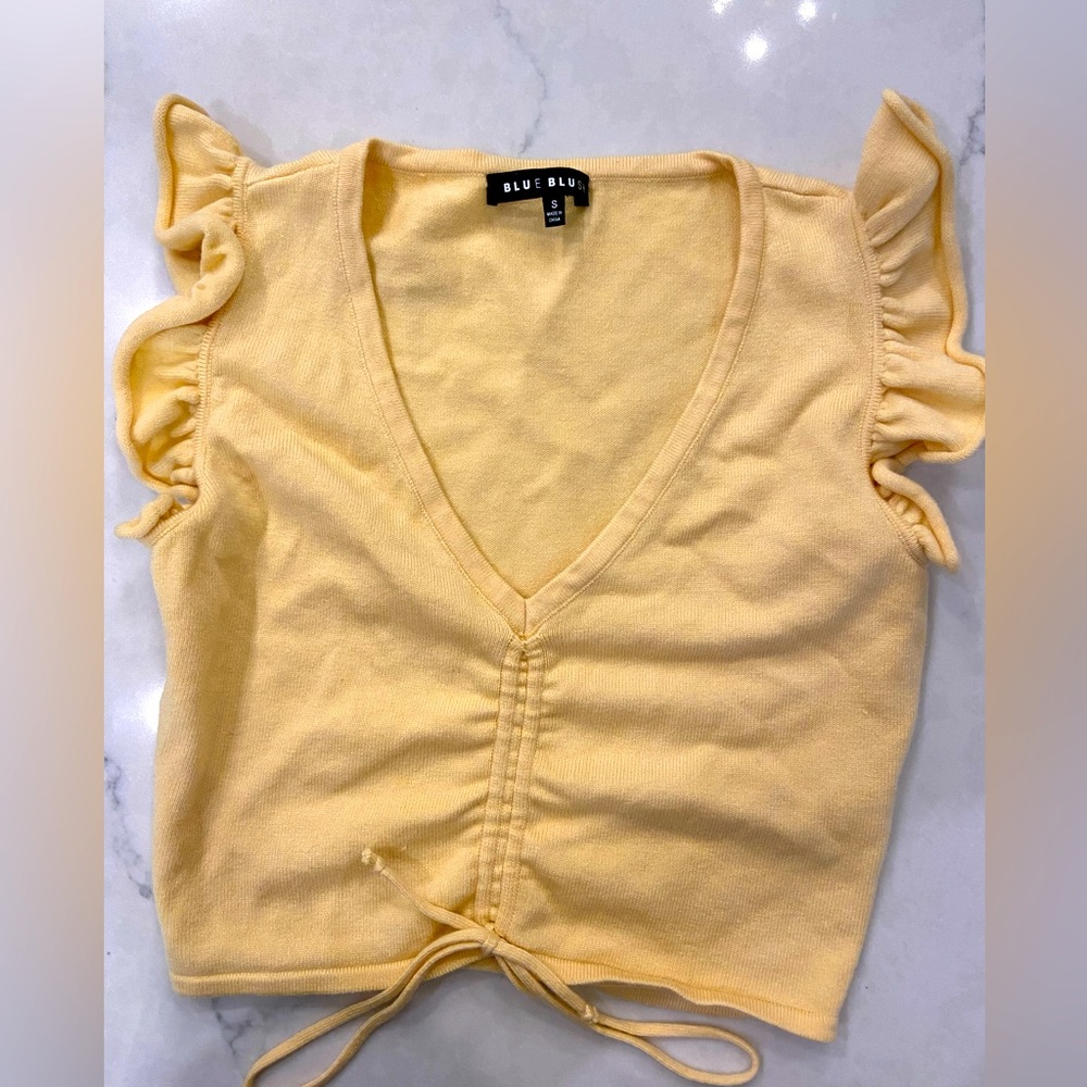 Blue Blush top